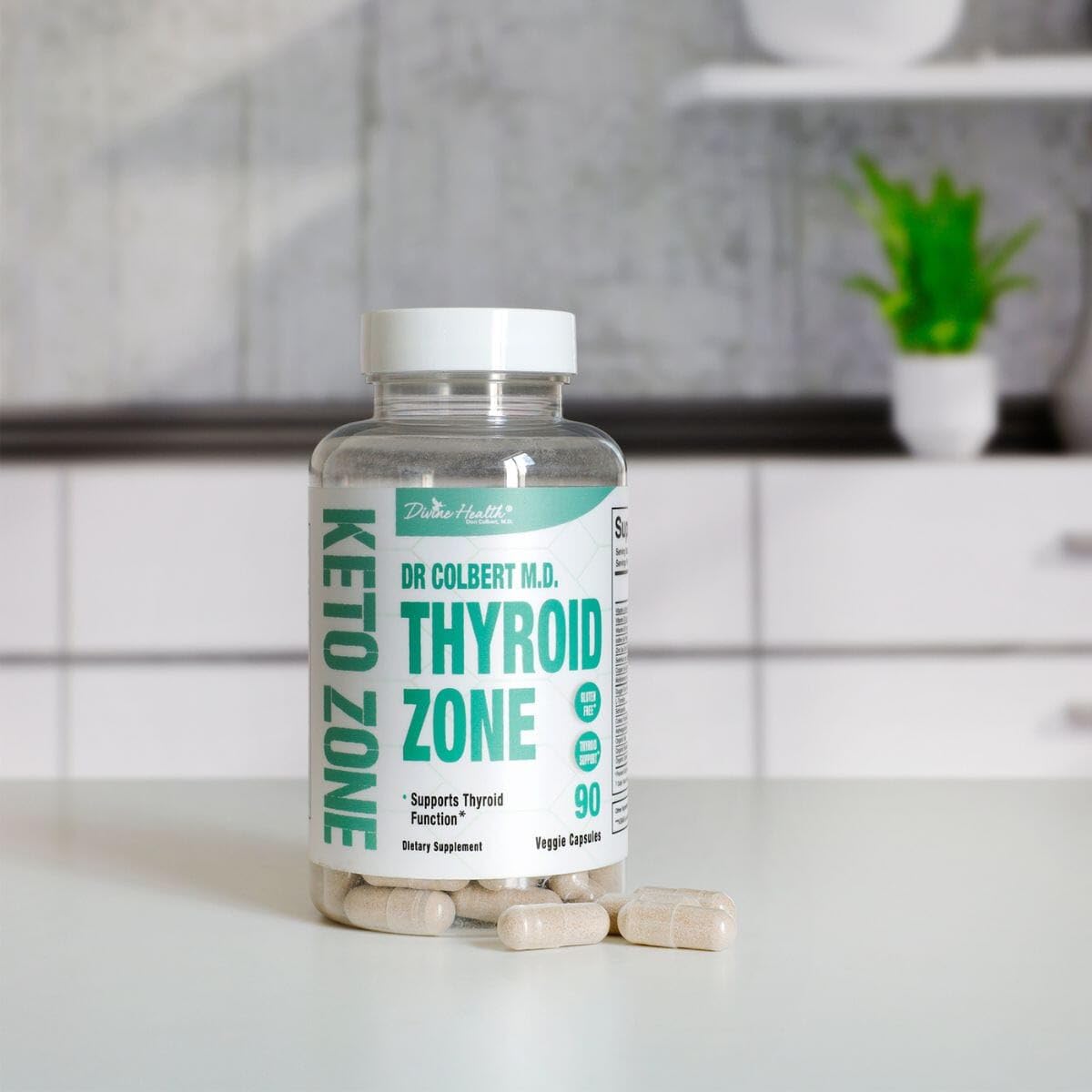 Divine Health Thyroid Zone Capsule, 1 Count