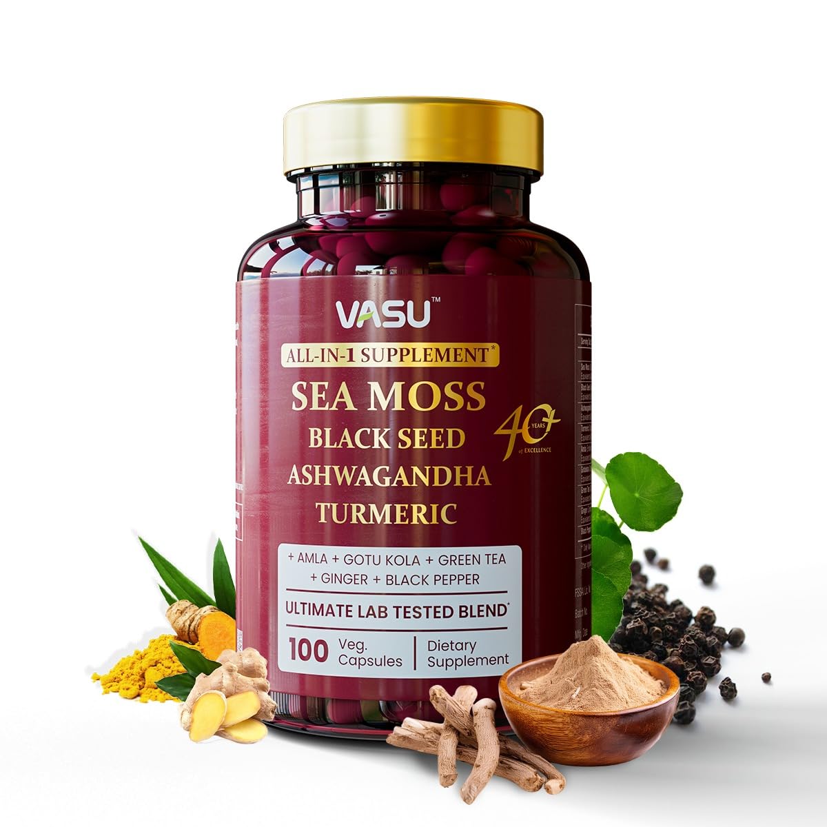 Vasu Sea Moss Capsules 1 Capsule