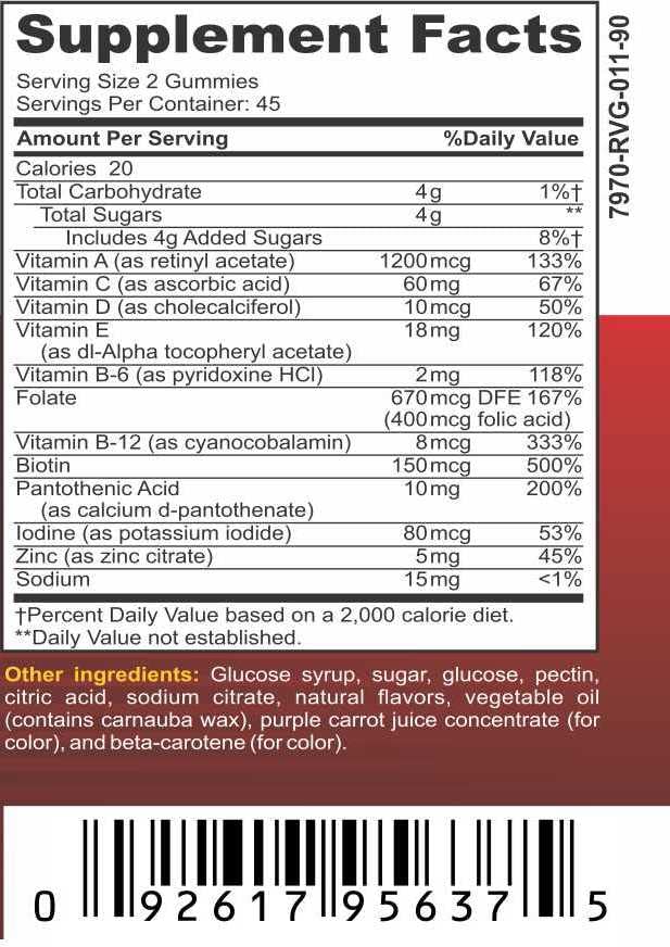 Bariatric Food Expert Multivitamin Gummies, 1 Count