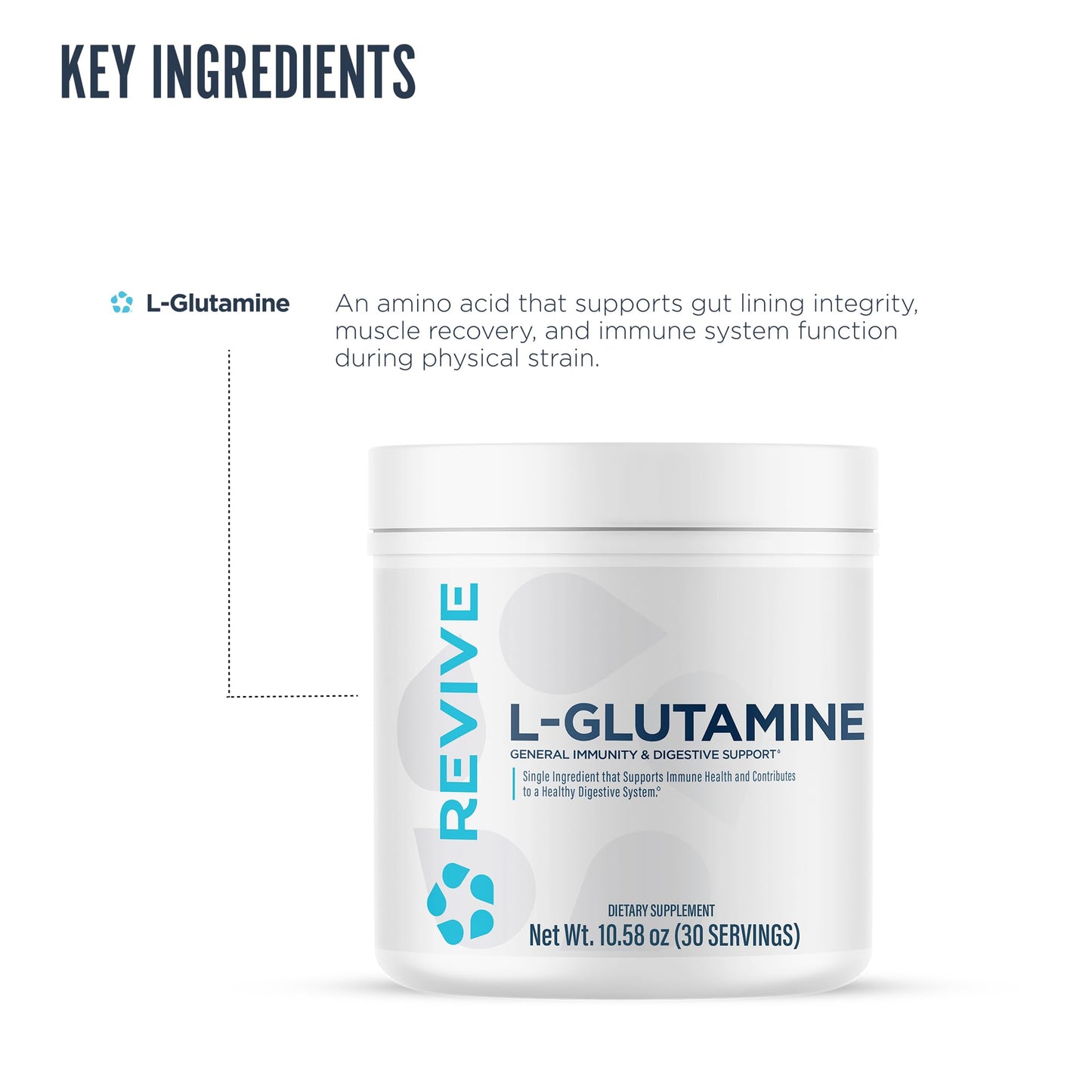 Revive Gut L-Glutamine Powder, 31.74 oz