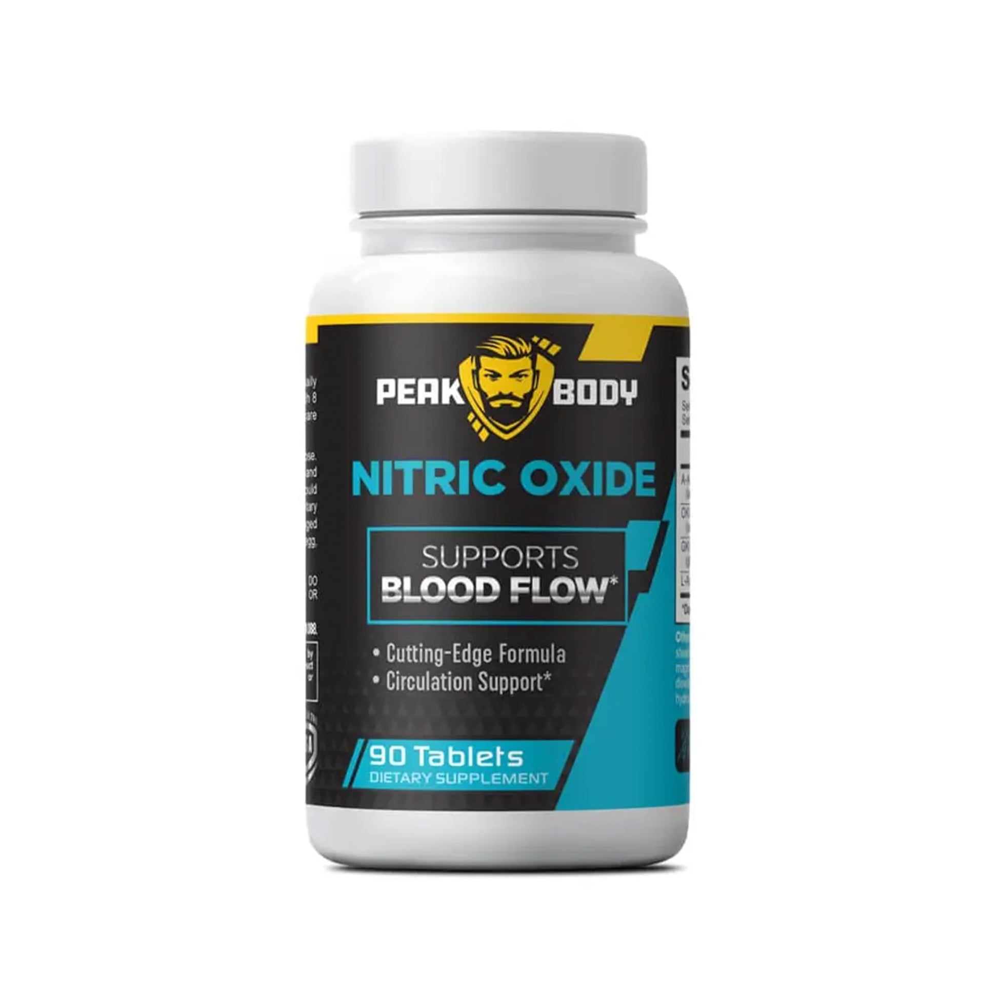 Peak Body Nitric Oxide Supplement with A-AKG – 90 Capsules
