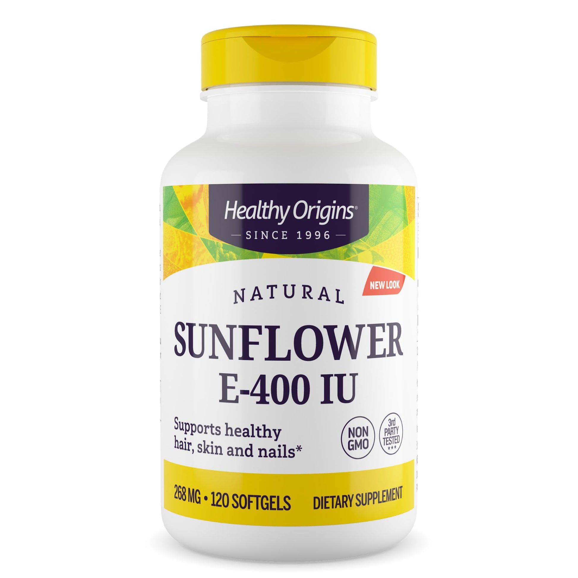 Healthy Origins Sunflower Vitamin E-400 IU Softgel 120