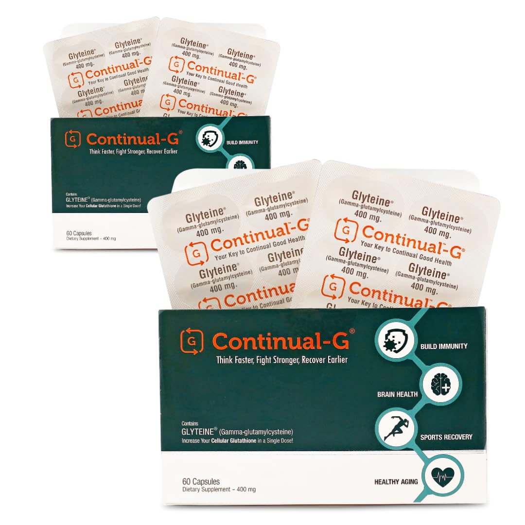 CONTINUAL - G Glyteine 400 mg Capsules, 120 Capsules