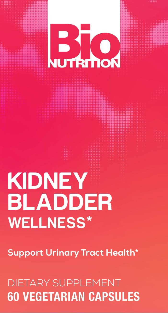 Bio Nutrition Kidney Bladder Wellness Capsules, 60 Count