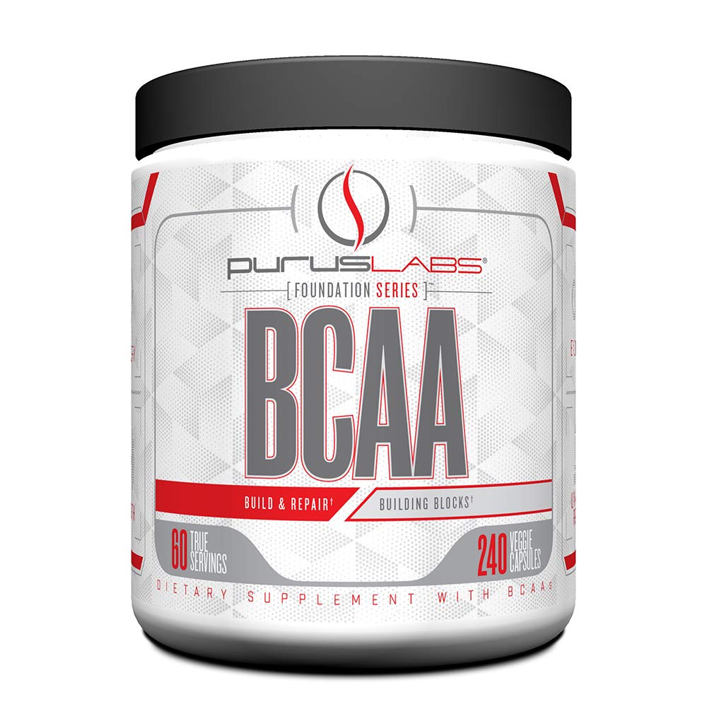 Purus Labs BCAA Capsules Foundation Series, 240 Capsules