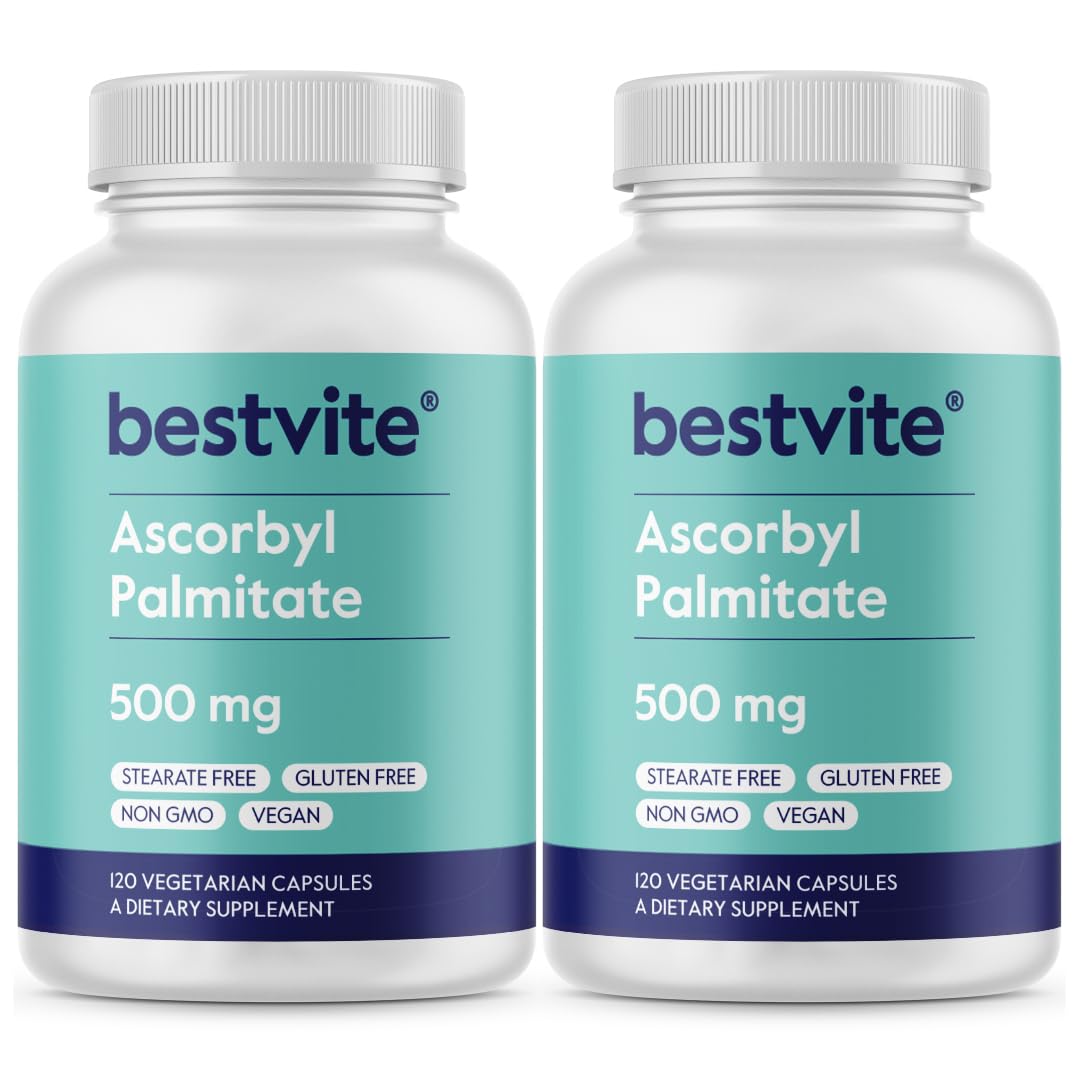 BESTVITE Ascorbyl Palmitate 500mg Capsules 240