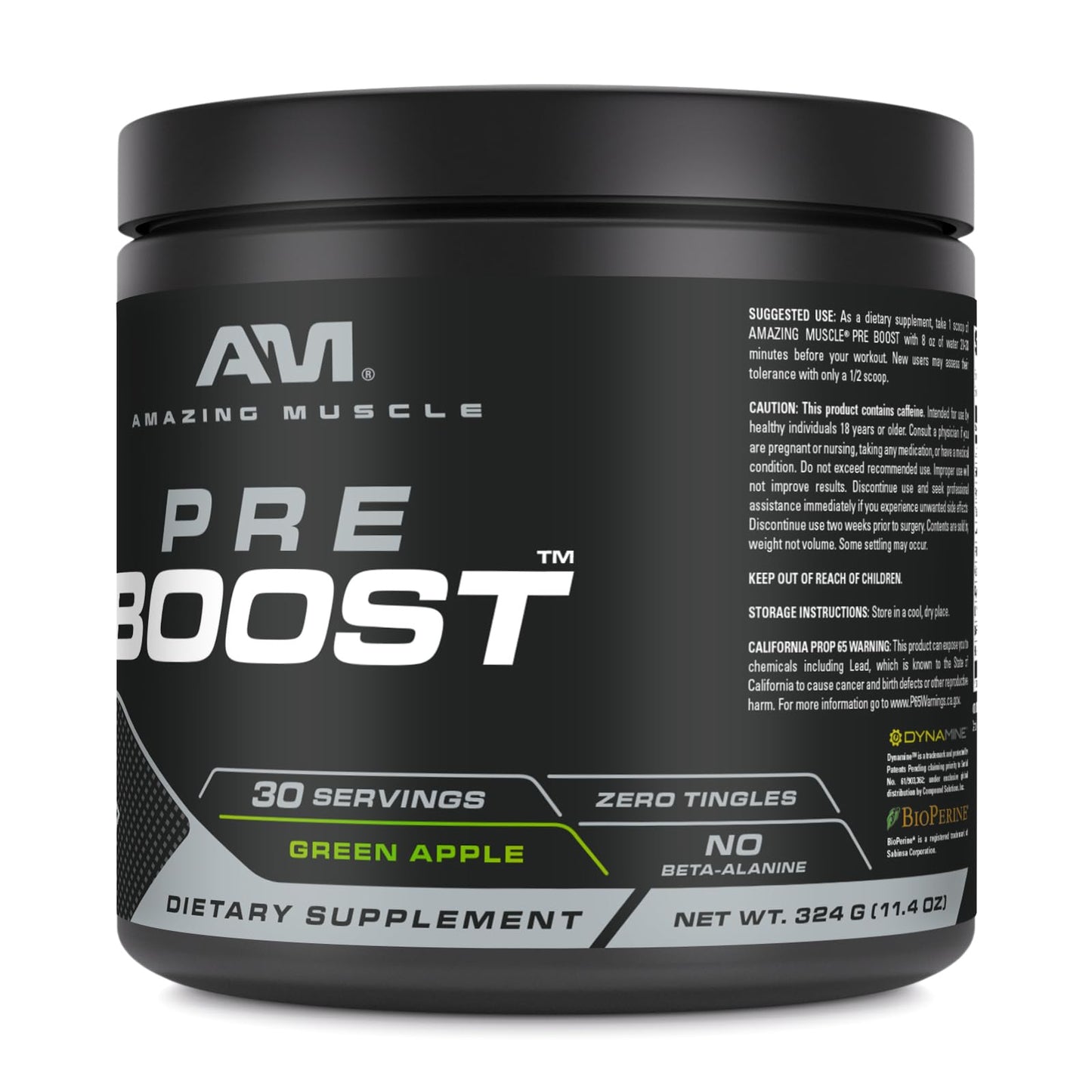 Amazing Muscle Pre Boost Powder 11.5 Ounce
