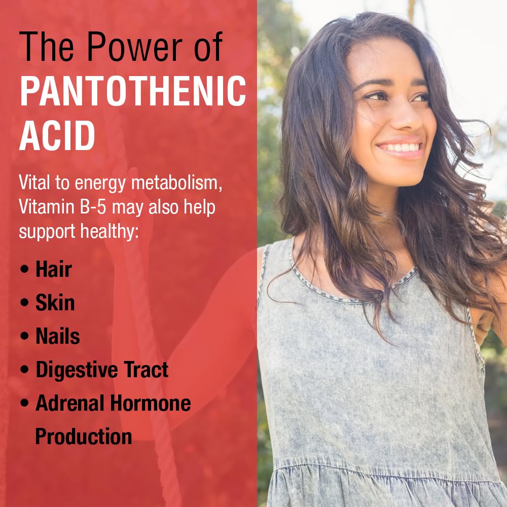 SOLARAY Pantothenic Acid 250mg Capsule 100 Count
