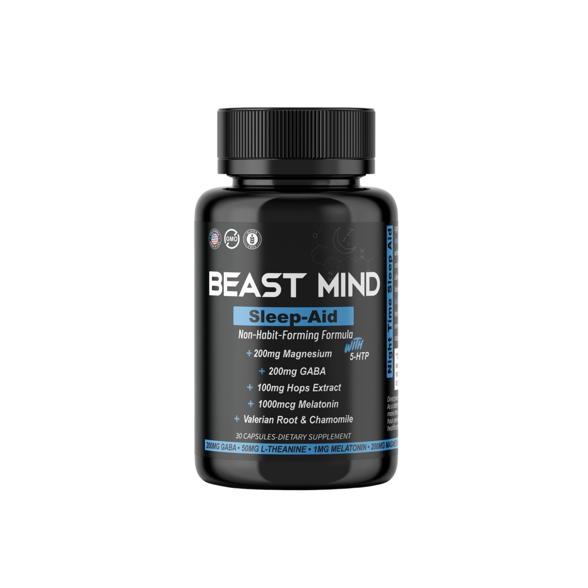 Want A Bump Non-Habit Forming Sleep Aid: Wake Up Refreshed Capsules, 30 Count
