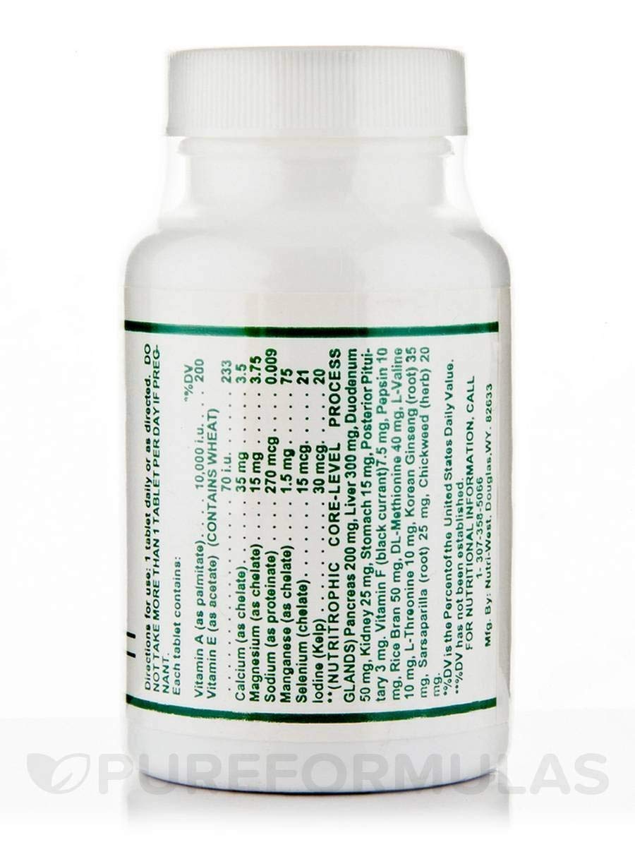 Nutri-West Core Level Pancreas 60 Tablets