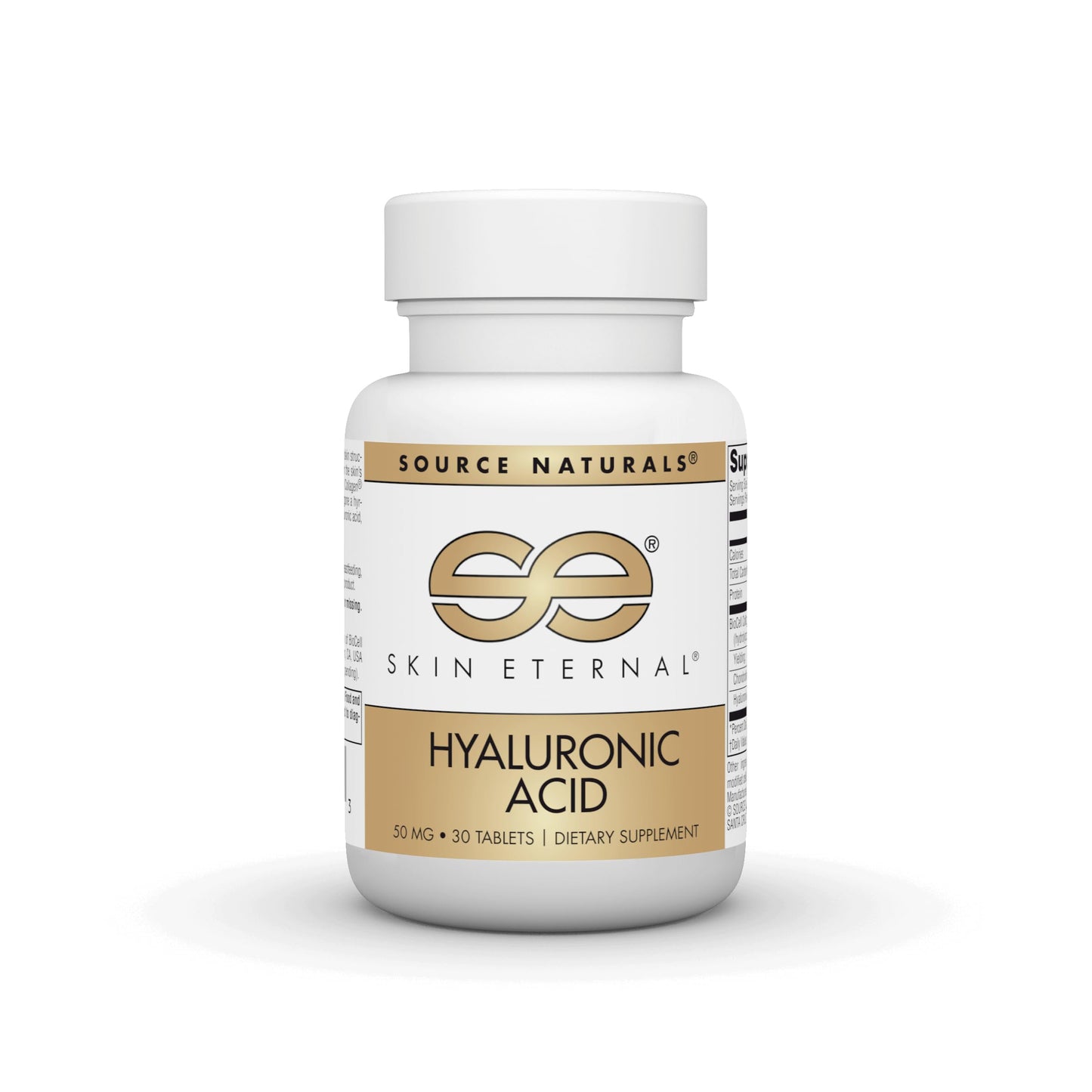 Source Naturals Skin Eternal Hyaluronic Acid 50mg Tablets, 30 Tablets