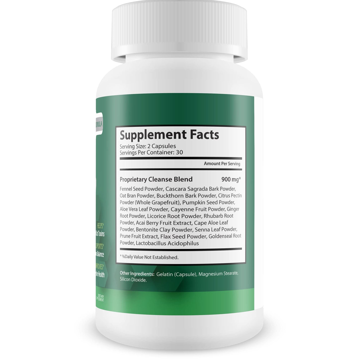 POWER BLAST Power Detox Blast Internal Cleansing Capsule 60 Count