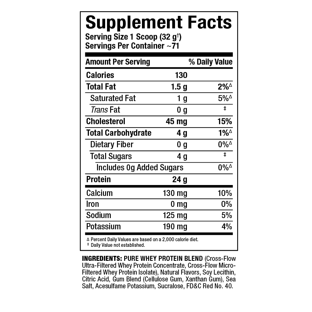 ALLMAX AllWhey Gold Whey Protein Powder, Strawberry, 80 Servings
