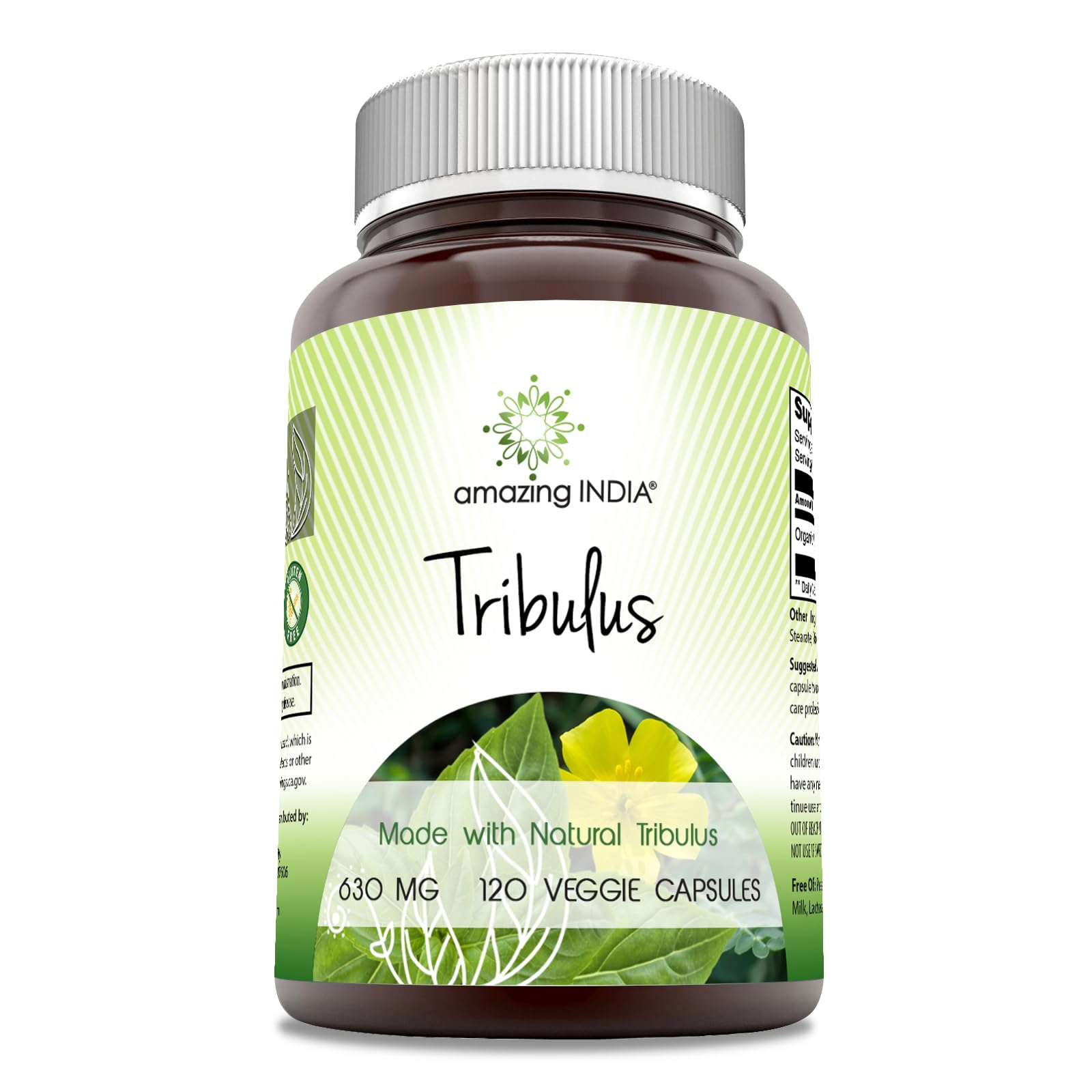 Amazing India Tribulus Supplement Capsule, 1 Count