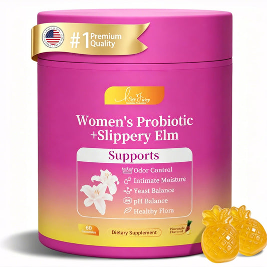 Brurtzexs Her Juicy Feminine Probiotics Gummies, 60 Count