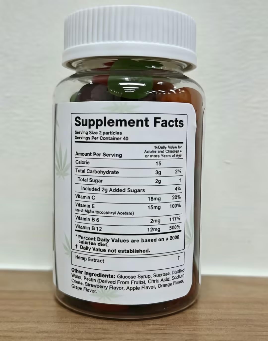 MaxHemp Omega Gummies for Adults Vegan Gummy 80 Count