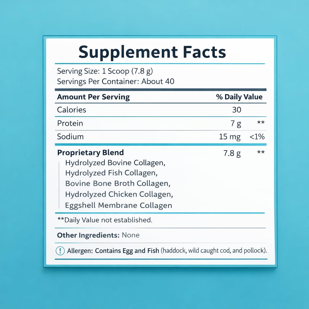 WellPath Multi Collagen Peptides Powder 11 oz
