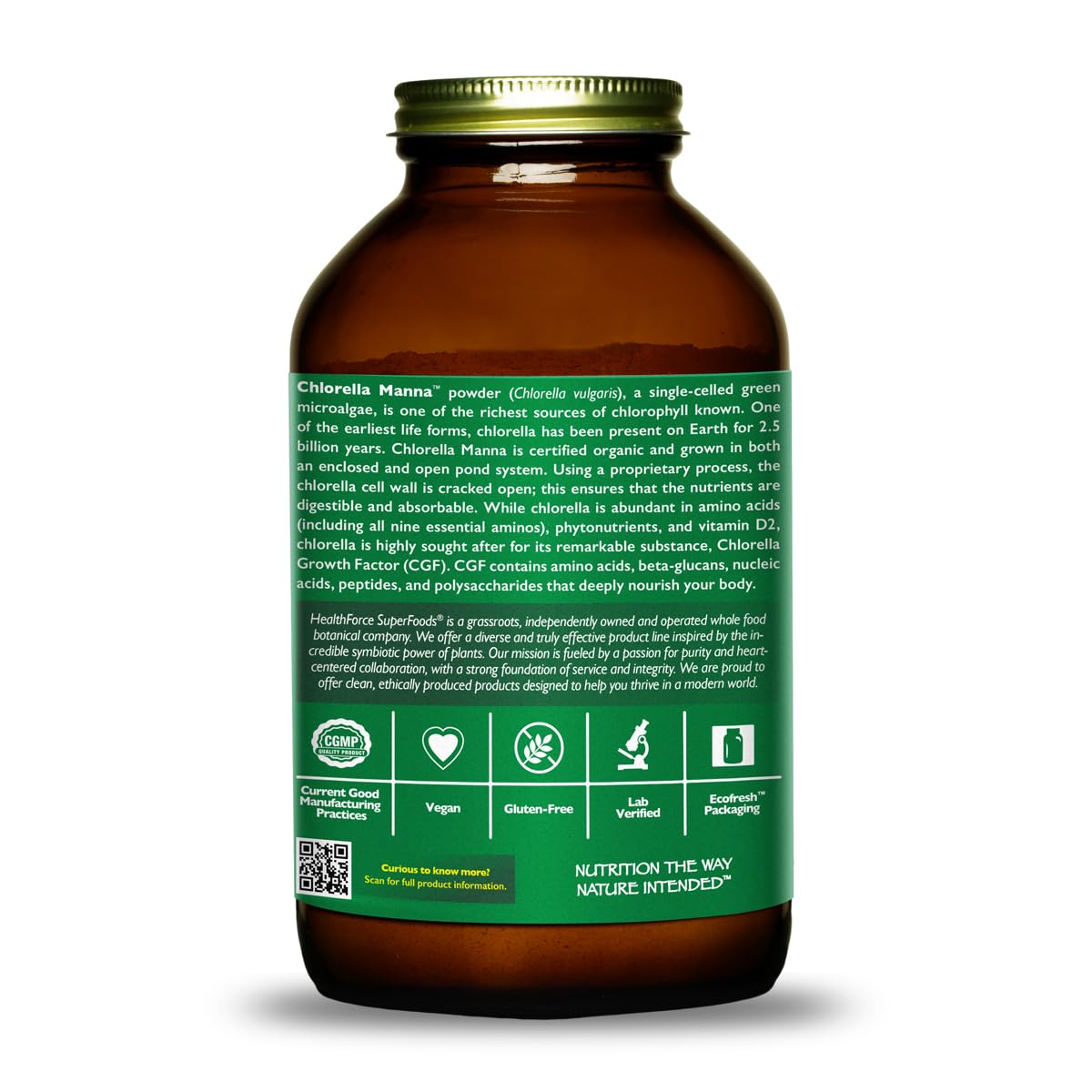 HealthForce SuperFoods Chlorella Manna Powder 350 g