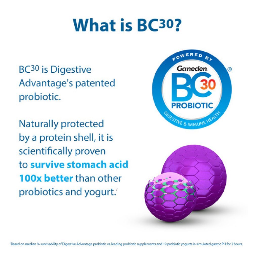 Digestive Advantage Intensive Bowel Support Capsules, 32 Count