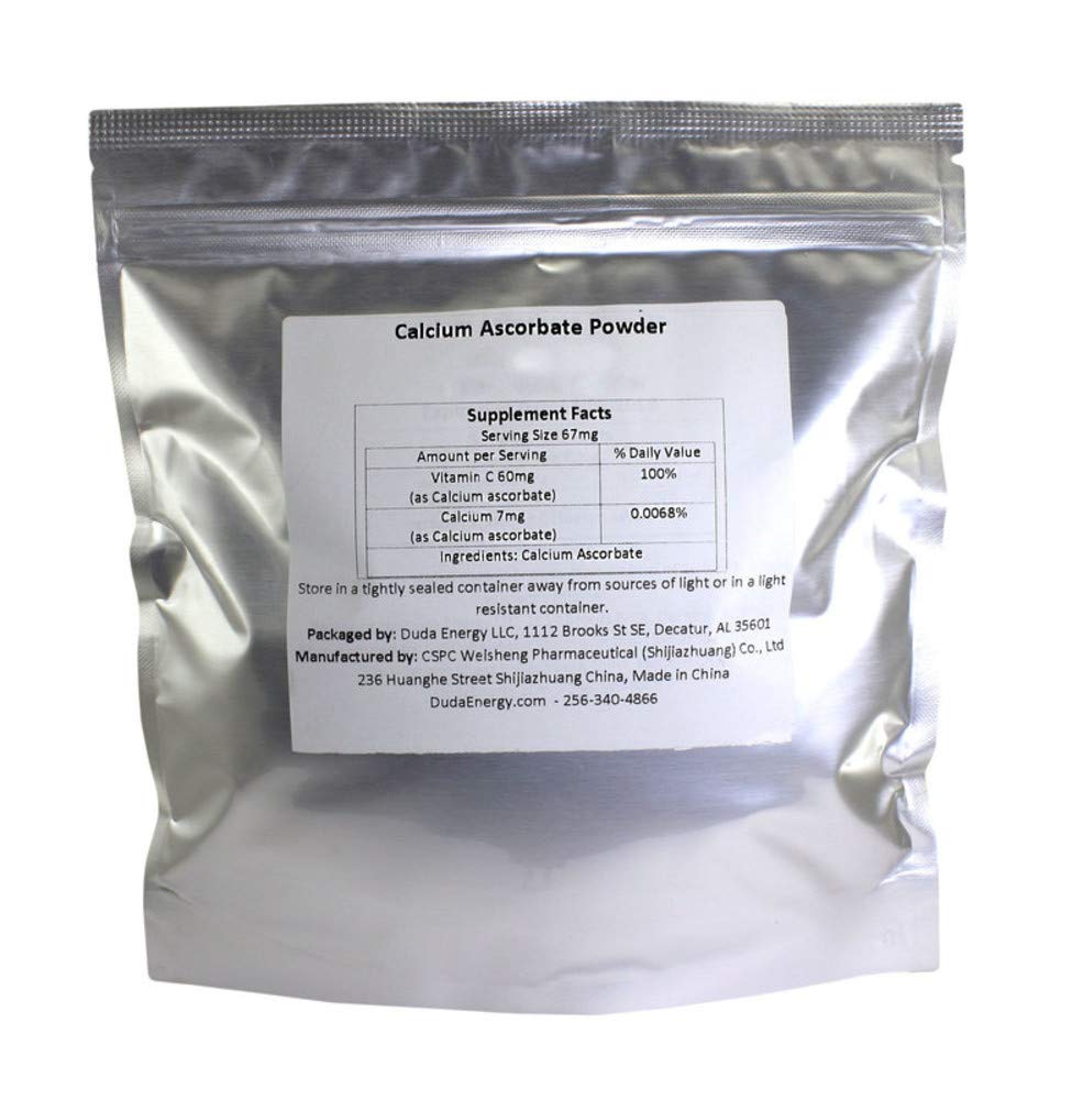 Duda Energy Calcium Ascorbate Powder, 8 oz