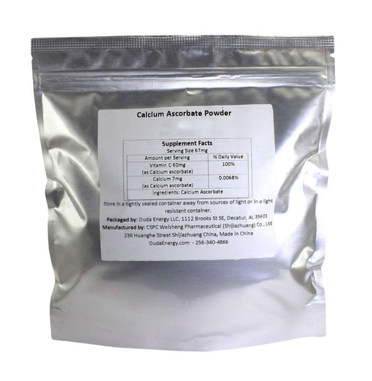 Duda Energy Calcium Ascorbate Powder, 8 oz