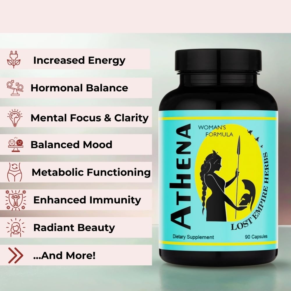 Lost Empire Herbs Athena Woman’s Formula Capsule 90 Count