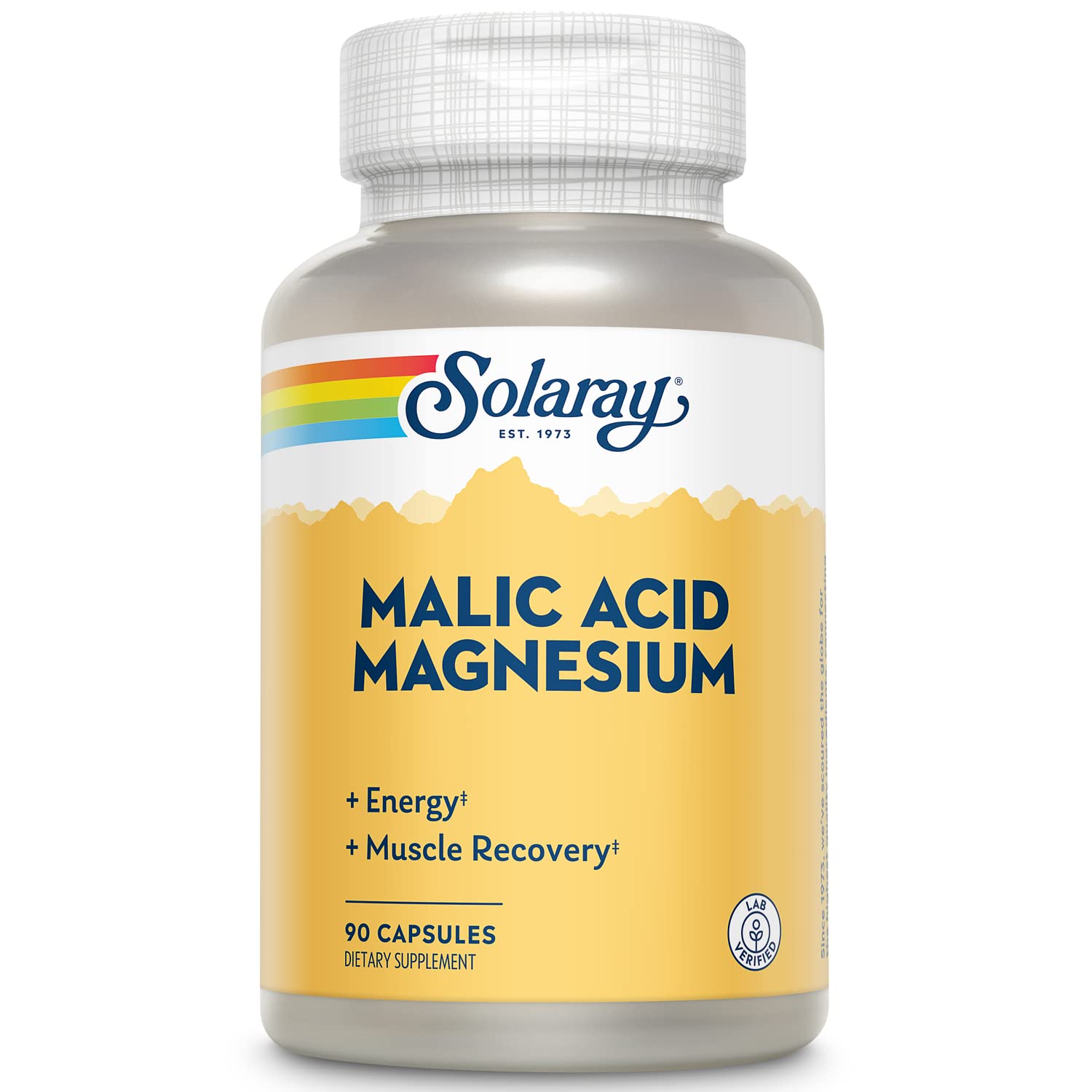 Solaray Malic Acid with Magnesium Capsules 90