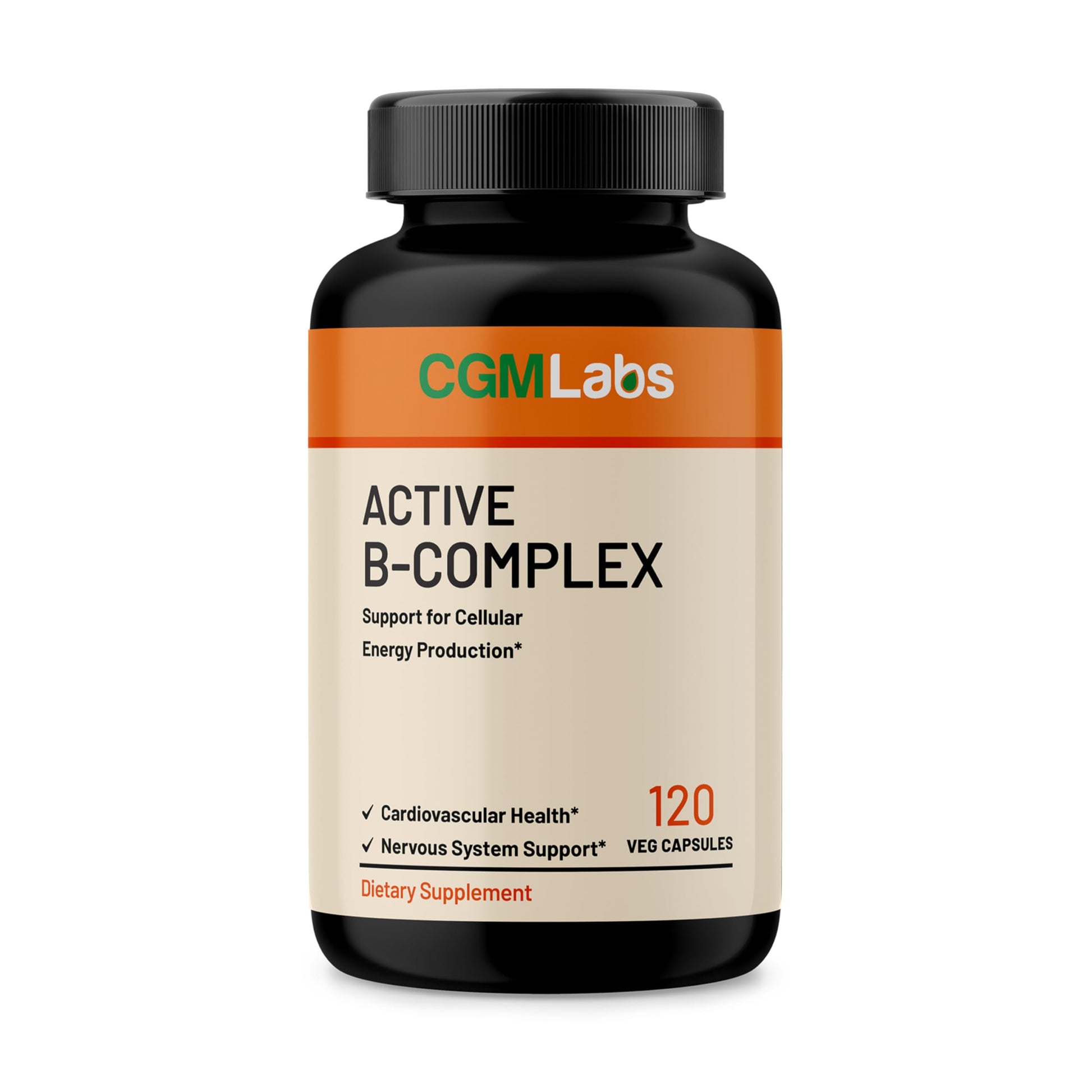 CGMLABS Vitamin B Complex Capsule 120 Count