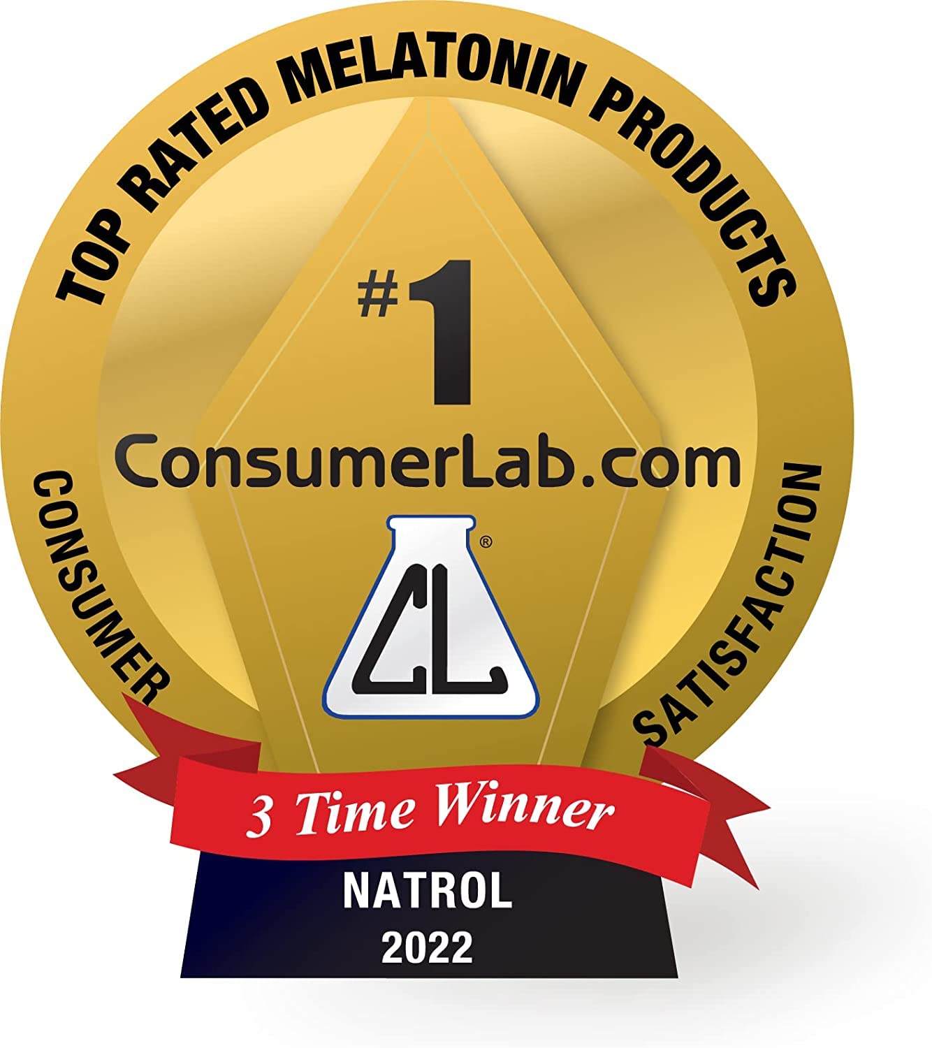 Natrol Advanced Sleep Melatonin Tablets, Maximum Strength 10 mg, 180 Tablets