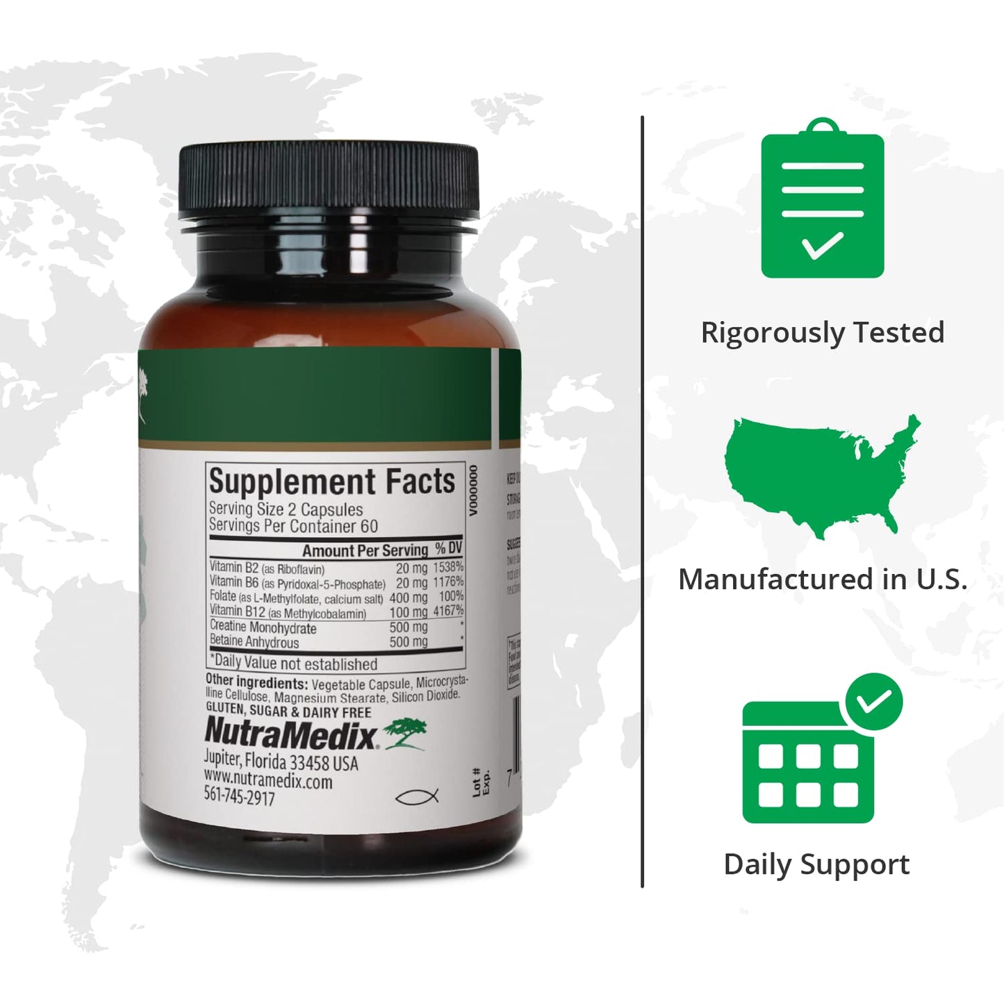 NutraMedix Methyl Complete Capsules 120 Count