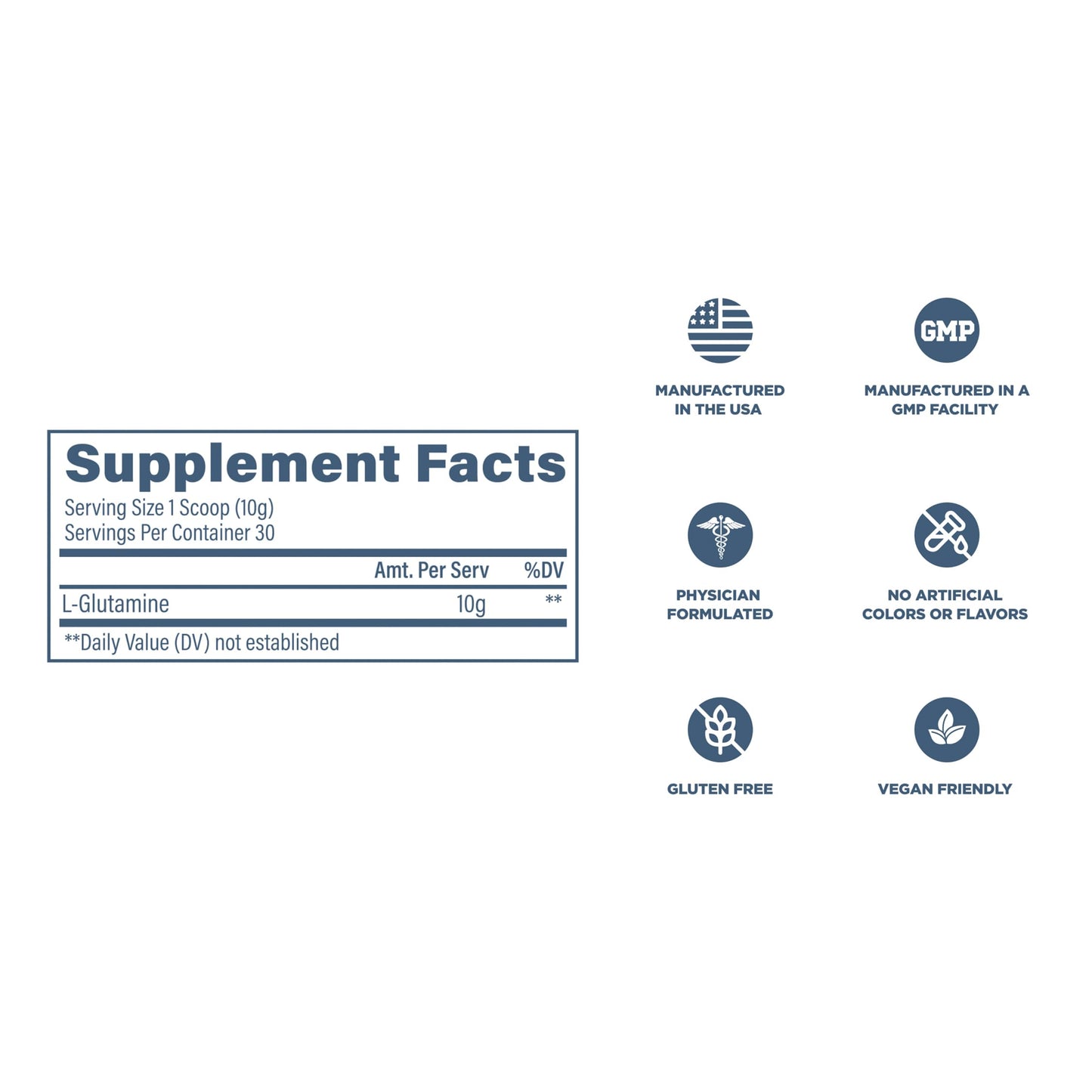 Revive MD Gut L-Glutamine Powder 10.58 Ounce