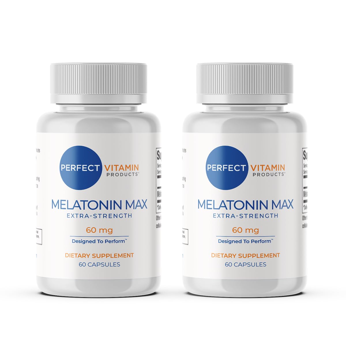 Perfect Vitamin Products Melatonin MAX Capsules 120 Count