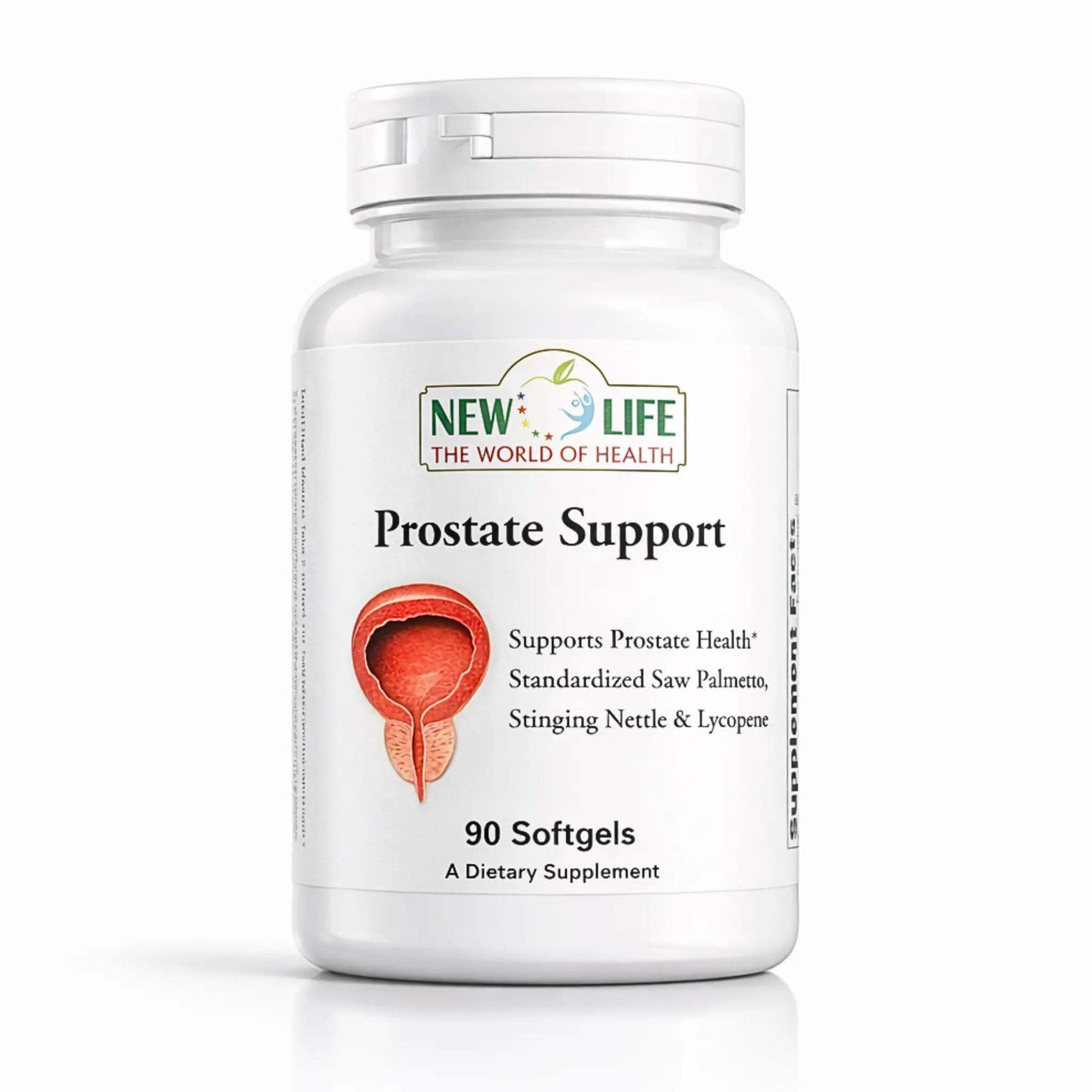 Manteniendo Tu Salud New Life Prostate Support Prostate Health Saw Palmetto Softgels 90 Count