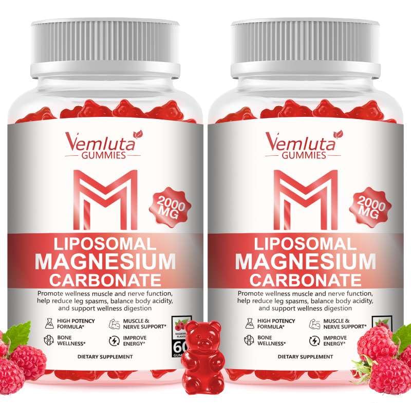 Vemluta Liposomal Magnesium Carbonate Gummies 120 Gummies