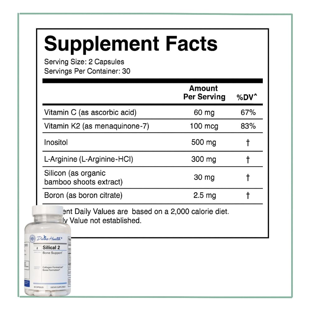 Divine Health Silical System Capsules 2 Count