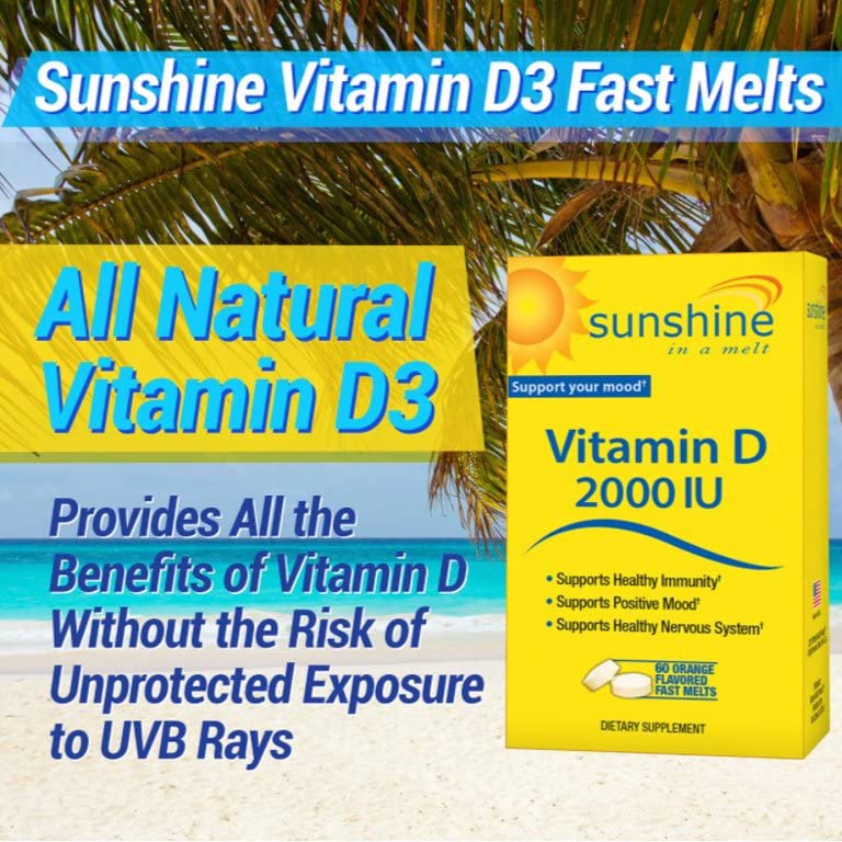 Windmill Vitamin D3 2000 IU, 60 Tablets