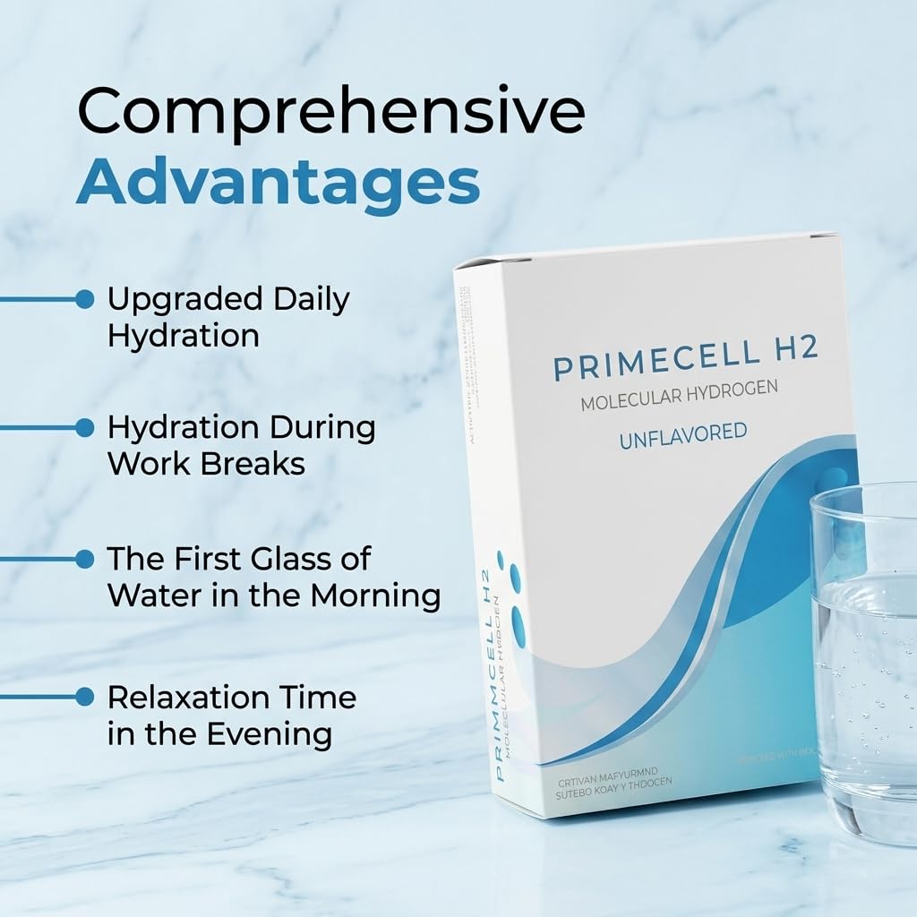 AMALA Health Prime Cell H2 Hydrogen Tablets, 1 Tablet