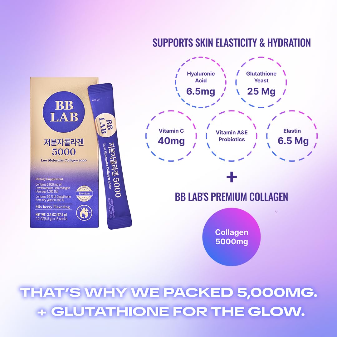 BB LAB Low Molecular Collagen 5000 Powder 3.4 oz