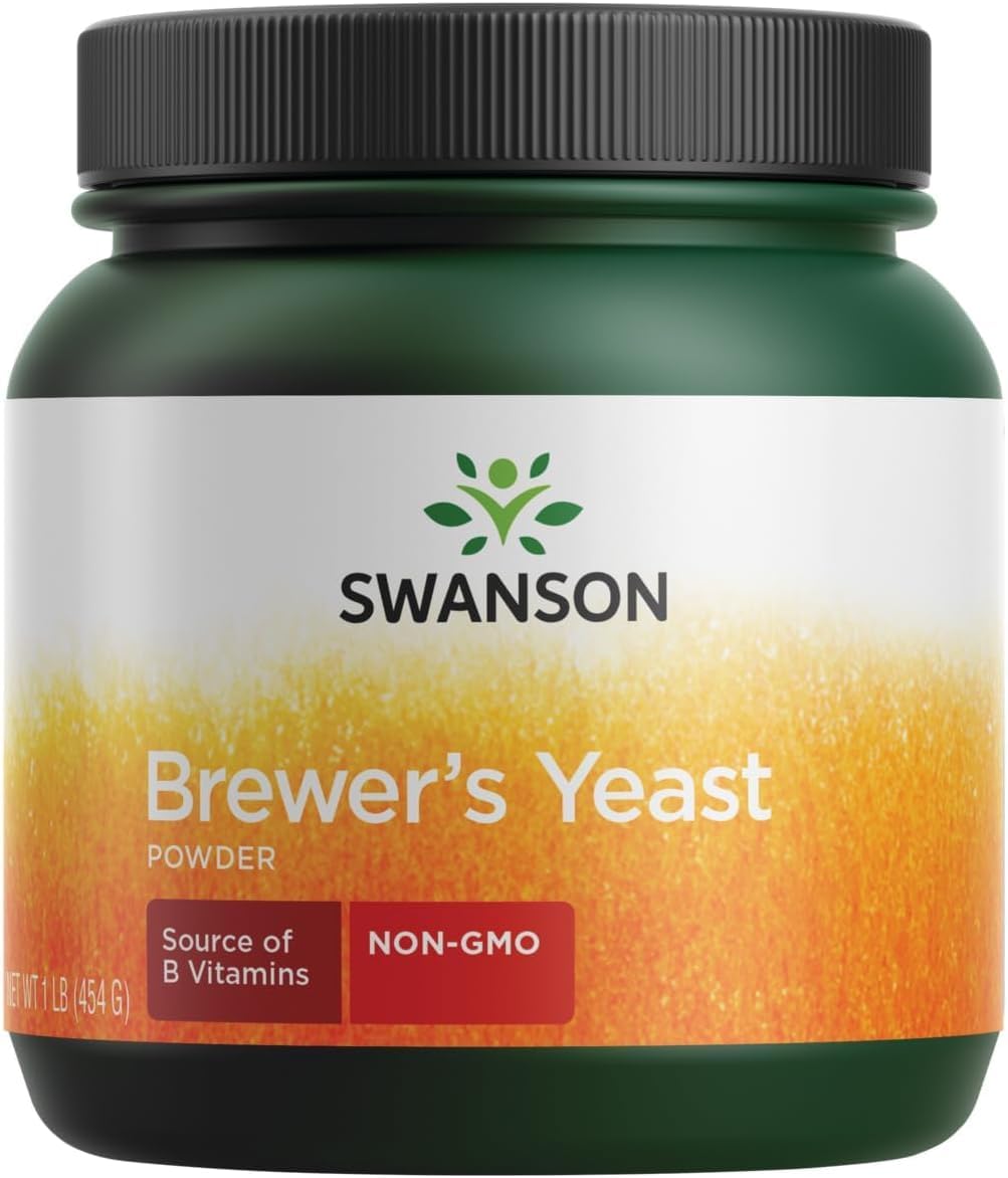 Swanson 100% Pure Brewer's Yeast Powder, 1 lb