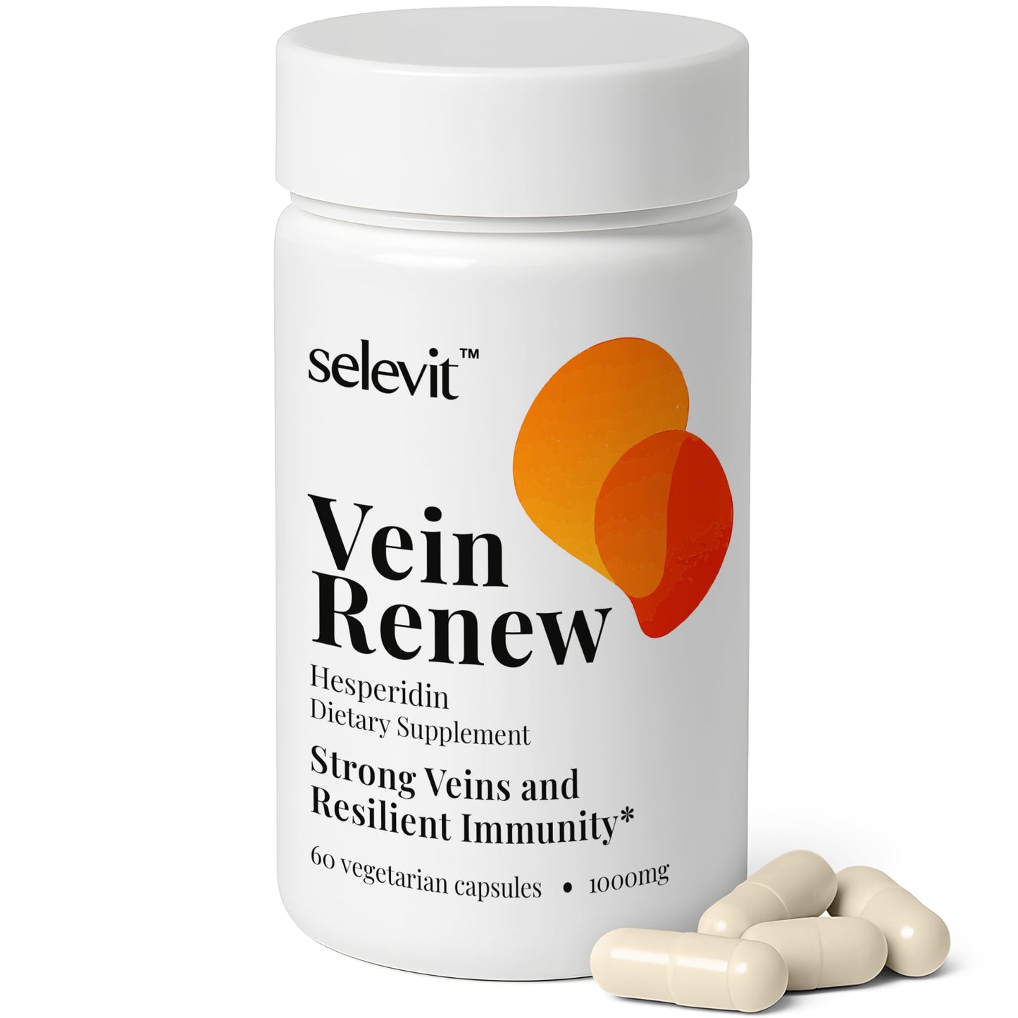 Selevit Vein Renew Hesperidin 1000mg Capsule 60 Count