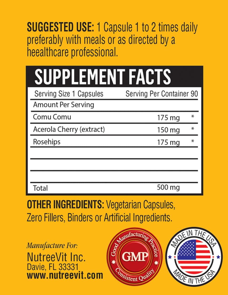 NutreeVit Vitamin C Powder 320 Count