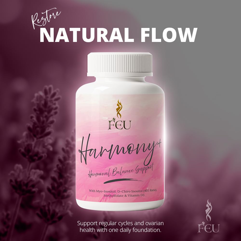 FEU Harmony Plus PCOS & Hormonal Balance Support for Women Capsules 120 Capsules