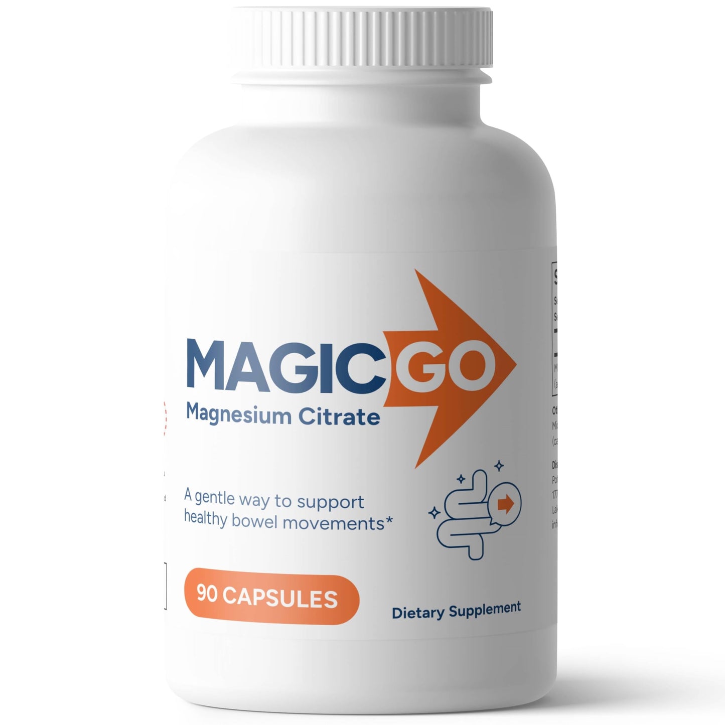 Potent Nutri MagicGo Magnesium Citrate for Constipation 90 Capsules