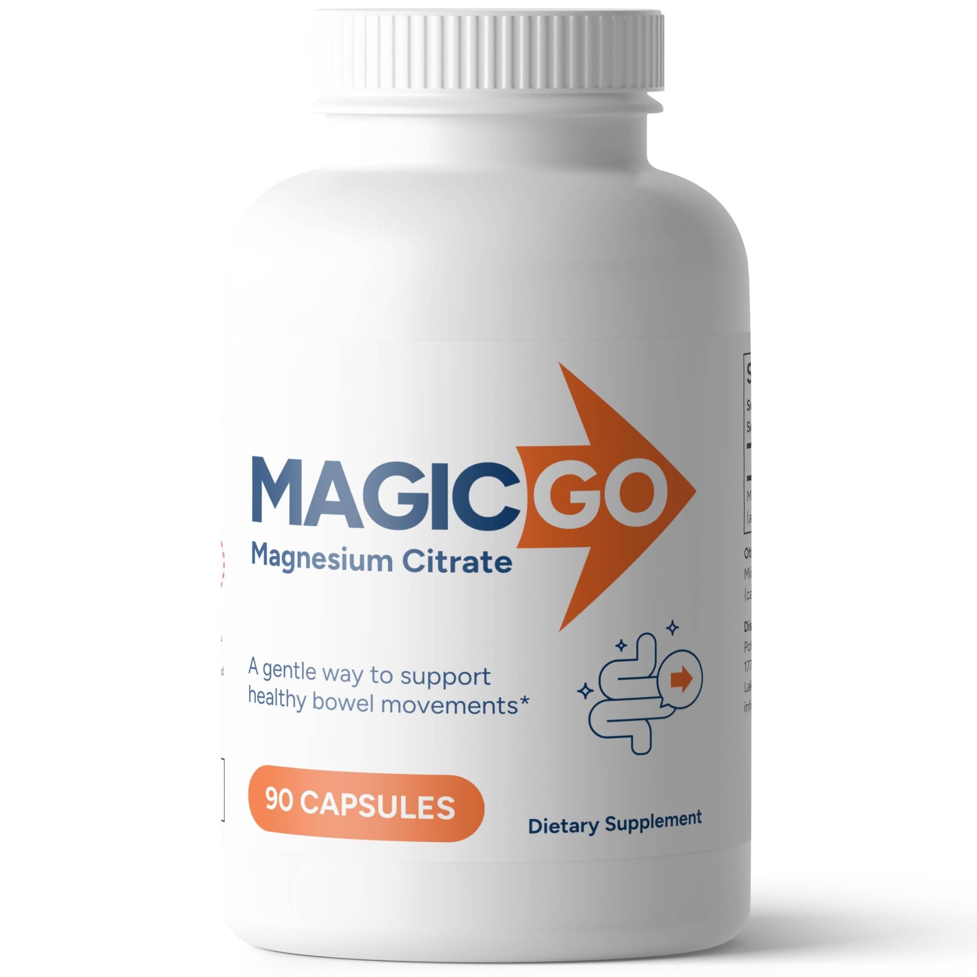 Potent Nutri MagicGo Magnesium Citrate for Constipation 90 Capsules