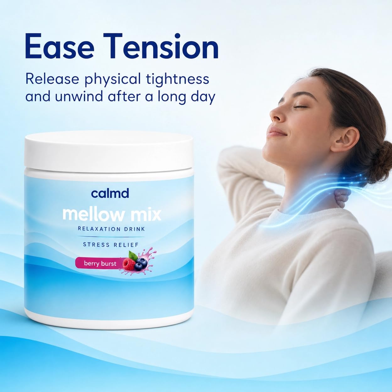 VOKIMAX Calmd Mellow Mix, Balance Cortisol Naturally for Less Stress 1 Capsule