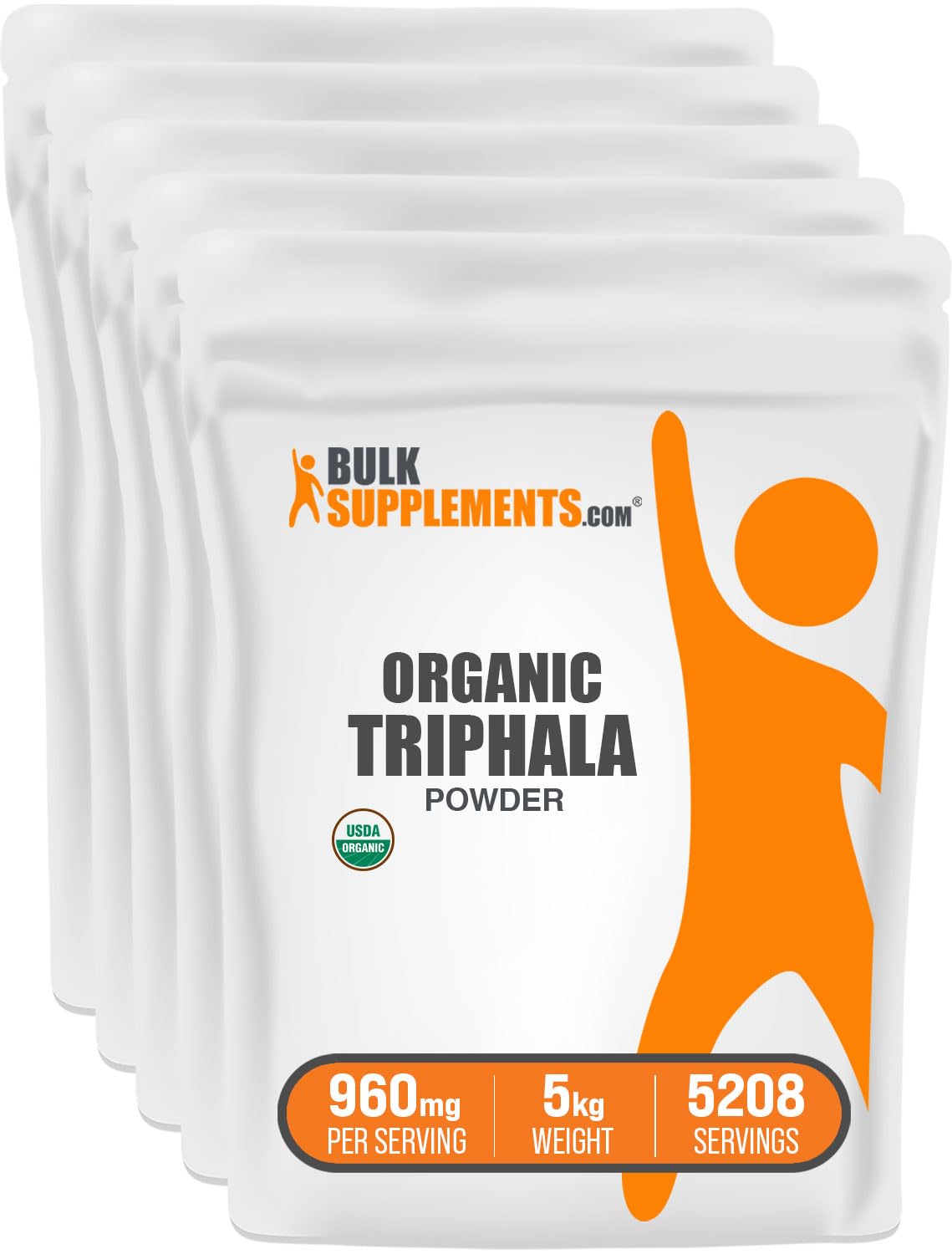 BulkSupplements Triphala Powder 1000mg per Serving, 176.19 oz