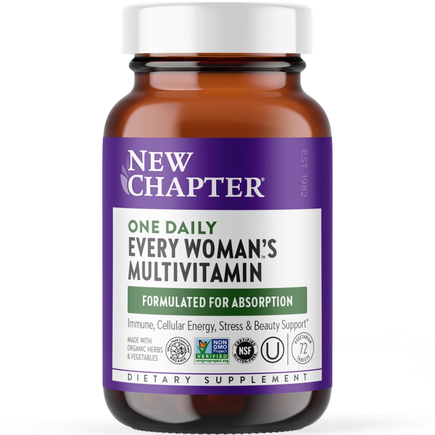 New Chapter Women’s Multivitamin, 72 Tablets