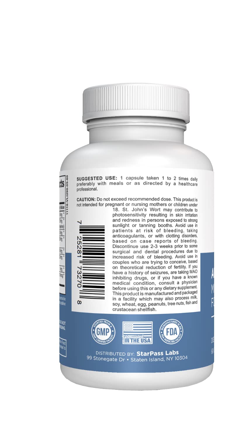 StarPass Labs Advanced Memory Formula Extreme Brain Booster Capsule 60 Count