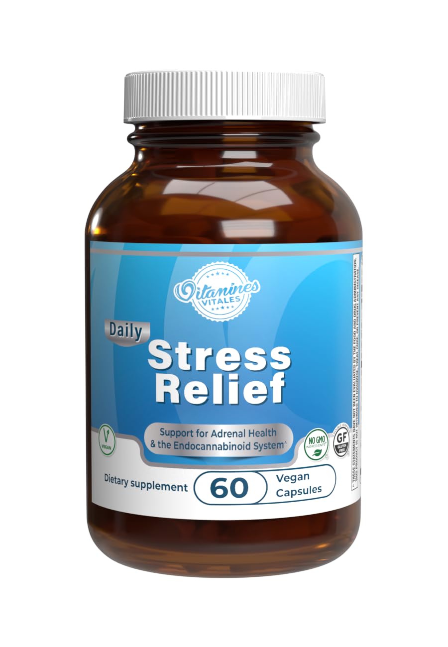 Vitamines Vitales Stress Relief Capsule 60 Count