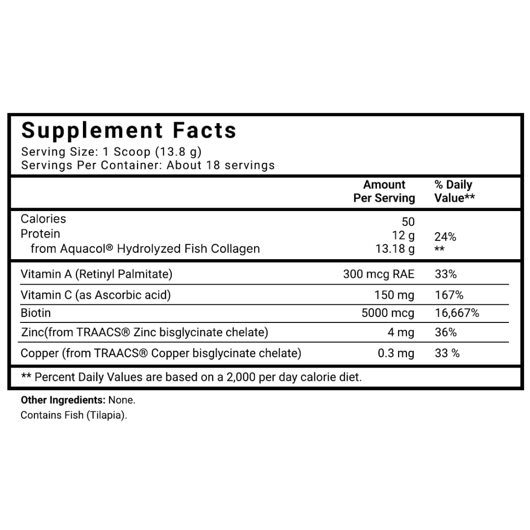 MD Logic Health Marine Collagen Powder 8.9 Ounce